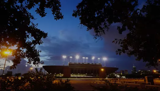 Rice Stadium Night Oustide