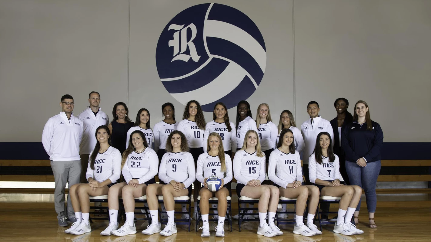 2018 Rice Volleyball Team