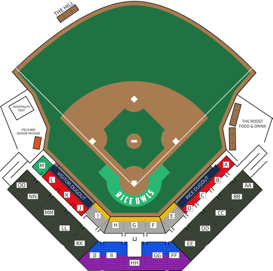 Busch Stadium Seat Map