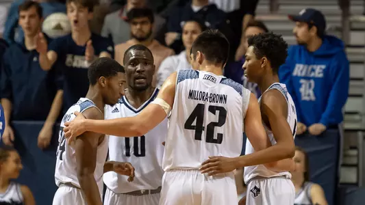 NCAA Men's Baskettball 2019: Middle Tennessee Blue Raiders and Rice Owls at the Rice University on JAN 24