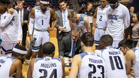 NCAA Men's Baskettball 2019: Middle Tennessee Blue Raiders and Rice Owls at the Rice University on JAN 24