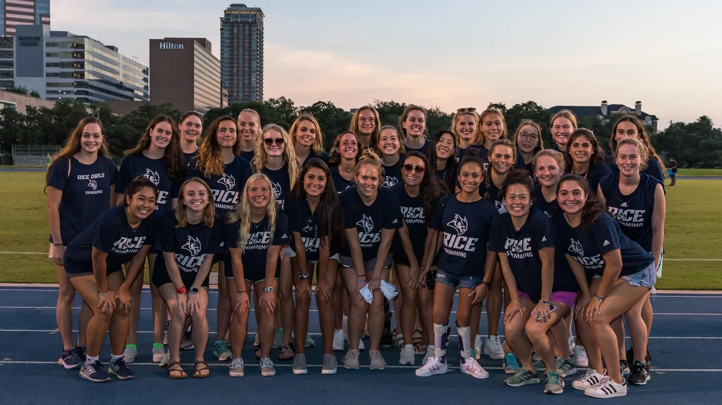 2019-2020 Rice Swim Team 2