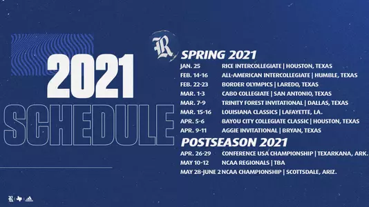 2021 Golf Schedule