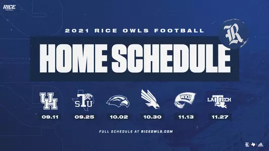 2021 Home Football Schedule