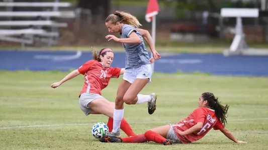 Kostyshyn, Haley 2020-21 action vs UH exhib
