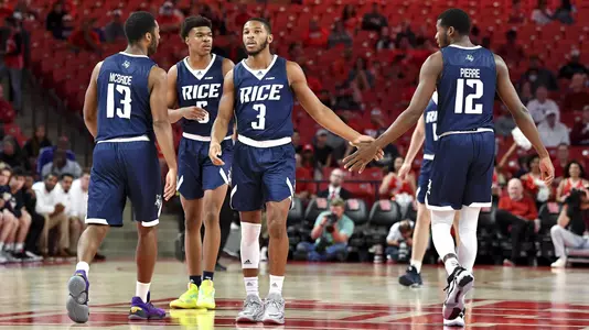 NCAA Men’s Basketball 2021: the Rice Owls and University of Houston Cougars Nov 12