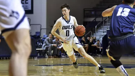 November 04, 2021 :   During the exhibition game between the St. Edwards Hilltoppers and the Rice Owls at Tudor Fieldhouse in Houston, Texas.   (Mandatory Credit:  Maria Lysaker | Rice Athletics)