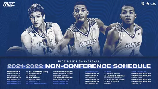 2021-22 MBB Non-Conference Schedule