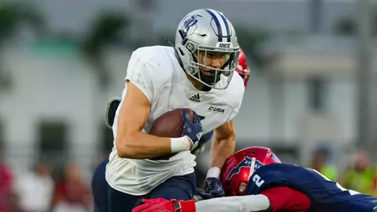 MIAMI, FL - OCTOBER 15: Rice Owls vs FAU Owls at FAU Stadium in Boca Raton, FL on October 15, 2022 in Miami, FL. (Photo by Eric Espada/Rice Athletics)
