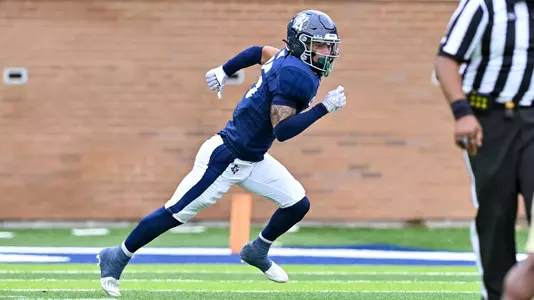 October 29, 2022: Rice Owls safety Daveon Hook (25) in action during the second quarter against the Charlotte 49ers at Rice Stadium in Houston, Texas. Mandatory Credit: Maria Lysaker | Rice Athletics
