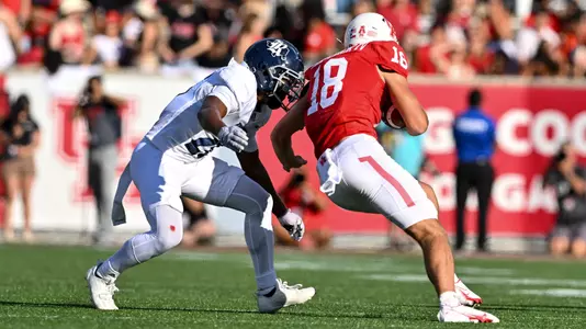 September 24, 2022: Rice Owls defensive back Gabriel Taylor (26) in action during the Bayou Bucket Classic against the Houston Cougars at TDECU Stadium in Houston, Texas.   (Mandatory Credit: Maria Lysaker | Rice Athletics)