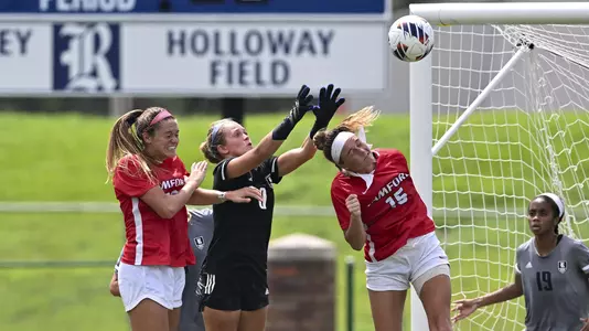 August 21, 2022, Houston, Texas, USA; Rice Owls goalkeeper Bella Killgore (0) in action during the match against the Samford Bulldogs at Holloway Field Rice University.  (Mandatory Credit:  Maria Lysaker | Rice Athletics)