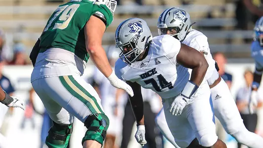 November 18, 2023: NCAA football game between Rice University and UNC-Charlotte, at Jerry Richardson Stadium, Charlotte, North Carolina. David Beach