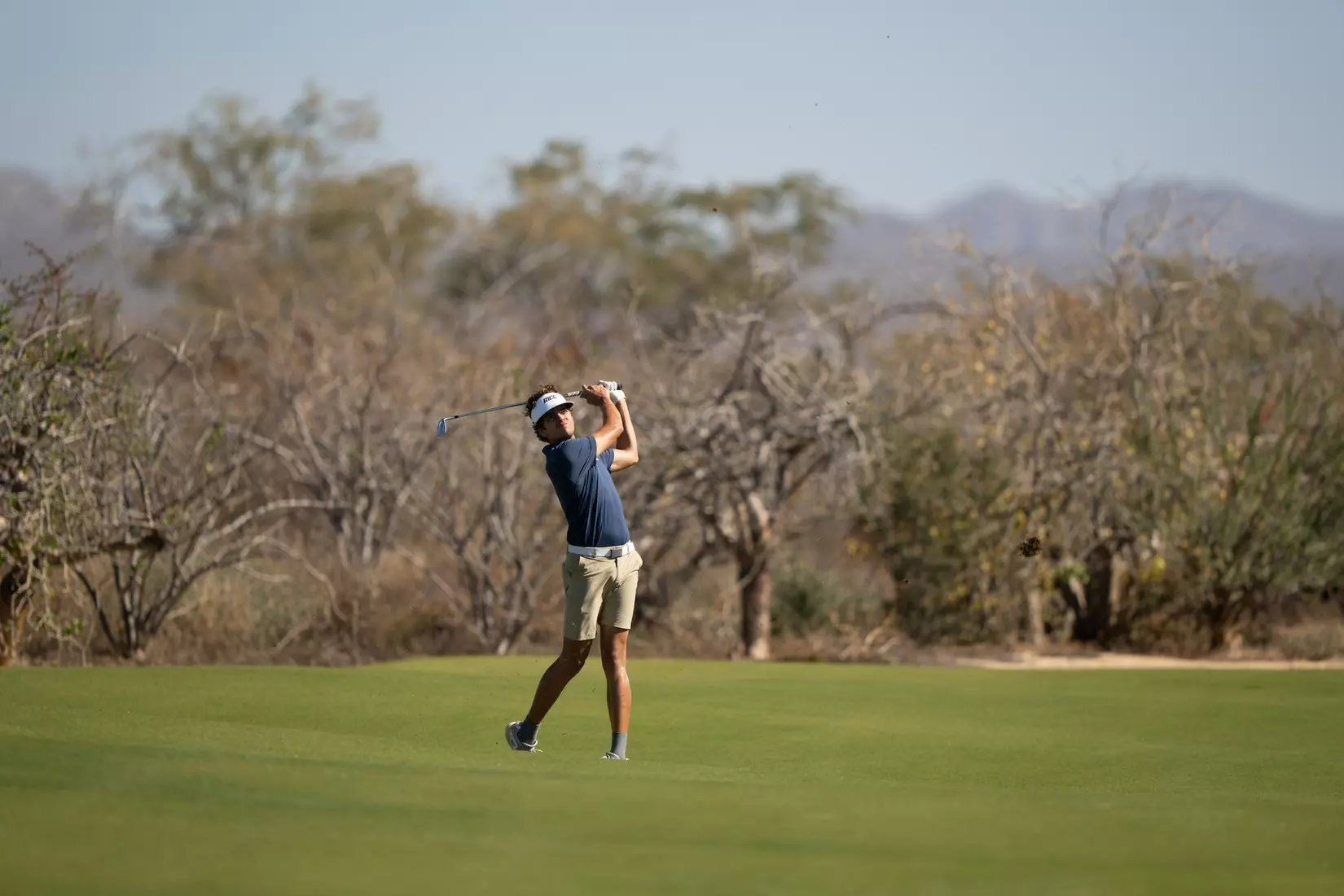 Rodrigo Martin Miranda, Rice. 2023 Cabo Collegiate, Second Round. Twin Dolphin Golf Club, Cabo San Lucas, Mexico, March 6 2023. Photograph ©2023 Darren Carroll