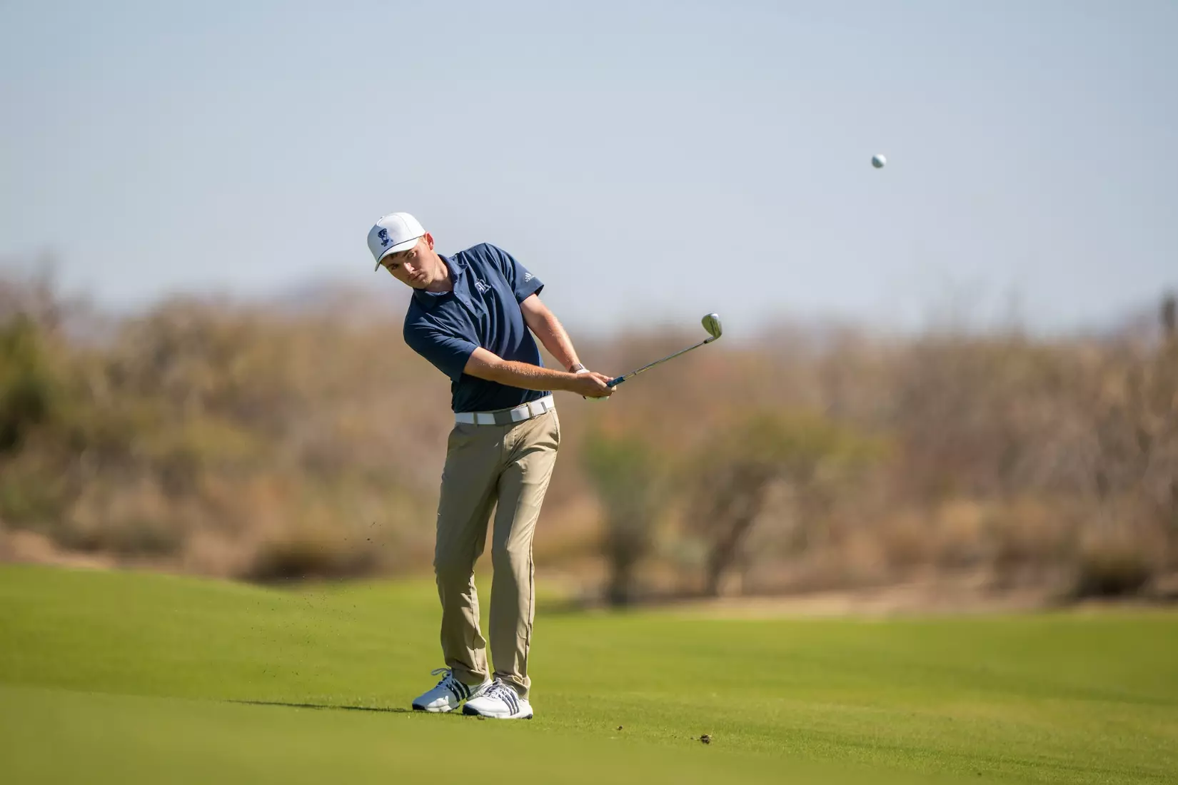 Jay Kirchdorfer, Rice. 2023 Cabo Collegiate, Second Round. Twin Dolphin Golf Club, Cabo San Lucas, Mexico, March 6 2023. Photograph ©2023 Darren Carroll