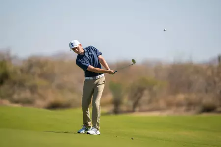 Jay Kirchdorfer, Rice. 2023 Cabo Collegiate, Second Round. Twin Dolphin Golf Club, Cabo San Lucas, Mexico, March 6 2023. Photograph ©2023 Darren Carroll