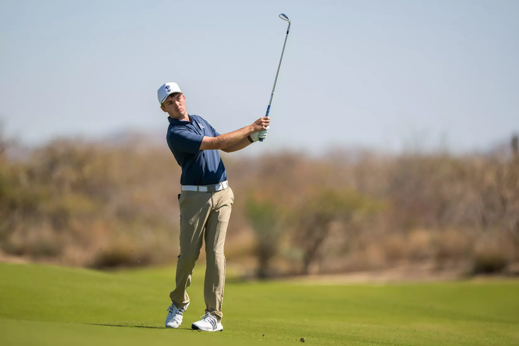 Jay Kirchdorfer, Rice. 2023 Cabo Collegiate, Second Round. Twin Dolphin Golf Club, Cabo San Lucas, Mexico, March 6 2023. Photograph ©2023 Darren Carroll
