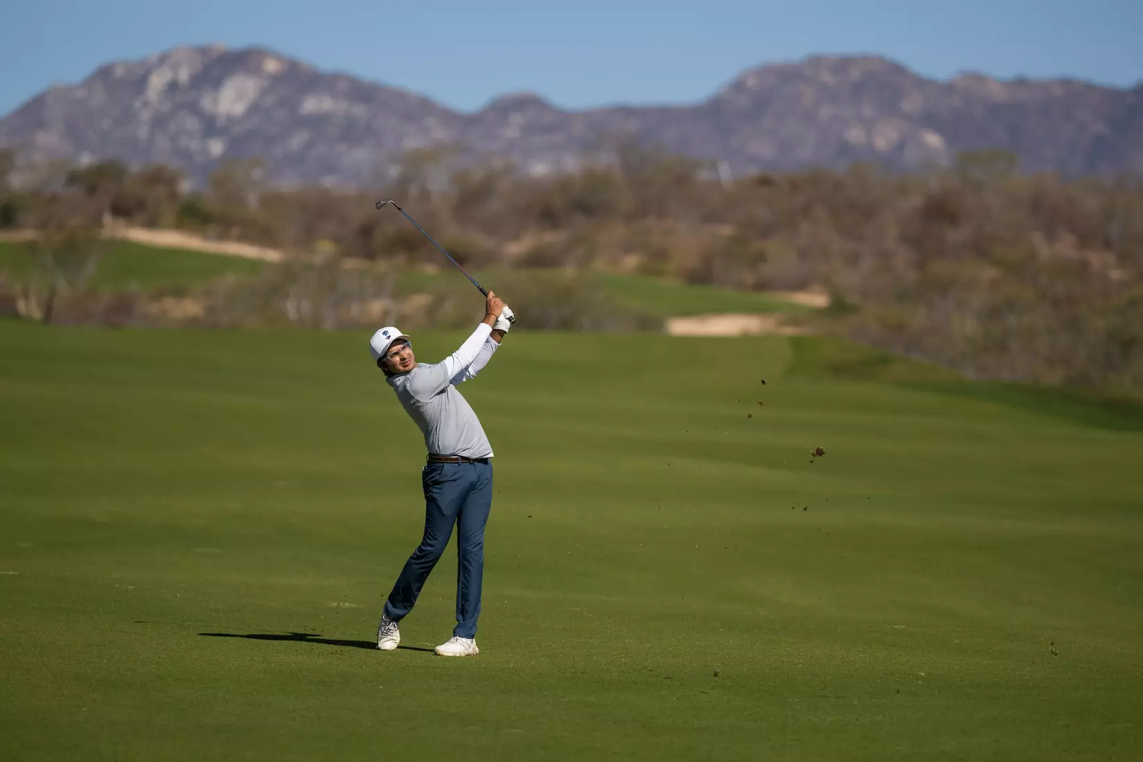 Raghav Chuh, Rice. 2023 Cabo Collegiate, First Round Twin Dolphin Golf Club, Cabo San Lucas, Mexico, March 5 2023. Photograph ©2023 Darren Carroll