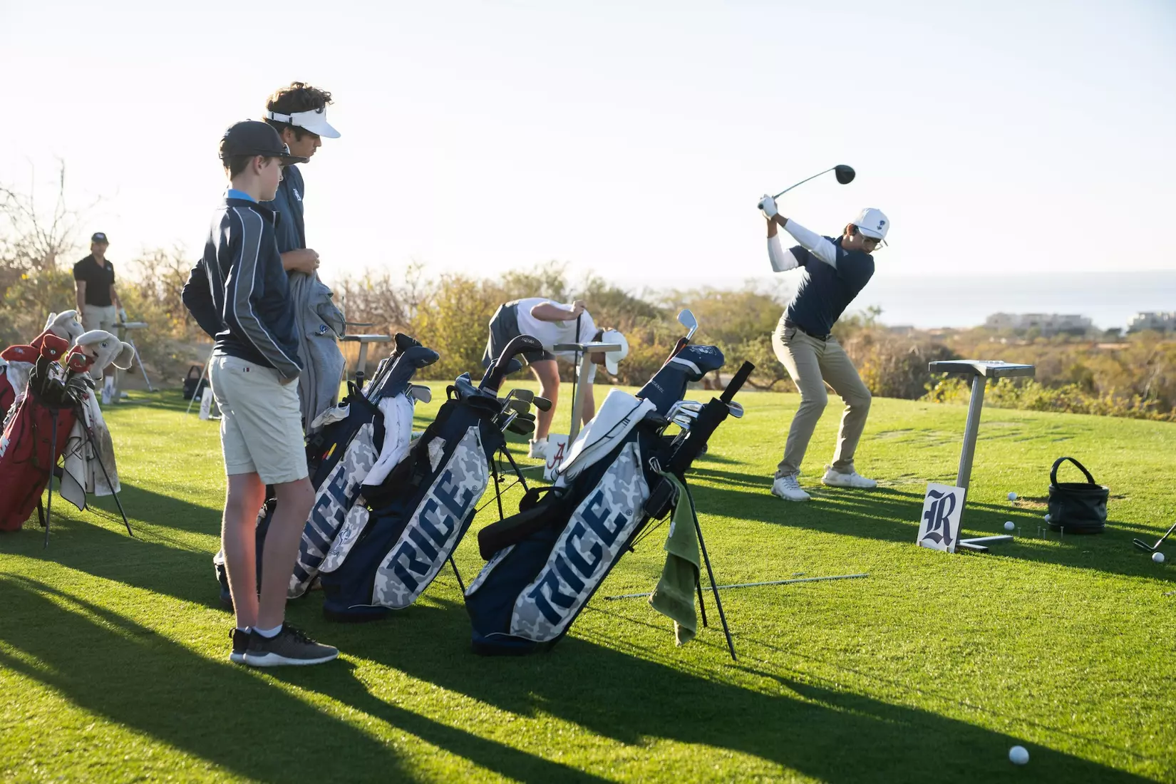 Rajav Chugh, Rice. 2023 Cabo Collegiate, Second Round. Twin Dolphin Golf Club, Cabo San Lucas, Mexico, March 6 2023. Photograph ©2023 Darren Carroll