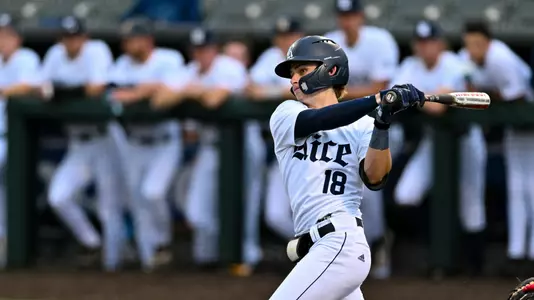 May 9, 2023: The Rice Owls host University of Incarnate Word Cardinals at Reckling Park in Houston, Texas.   (Mandatory Credit: Maria Lysaker | Rice Athletics)