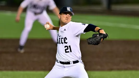 May 9, 2023: The Rice Owls host University of Incarnate Word Cardinals at Reckling Park in Houston, Texas.   (Mandatory Credit: Maria Lysaker | Rice Athletics)