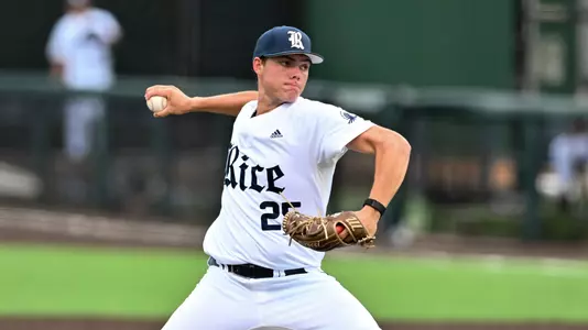 May 9, 2023: The Rice Owls host University of Incarnate Word Cardinals at Reckling Park in Houston, Texas.   (Mandatory Credit: Maria Lysaker | Rice Athletics)