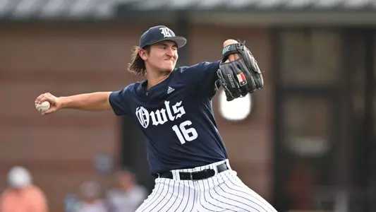 May 10, 2023: The Rice Owls host University of Houston Cougars in game 3 of the Silver Glove Series at Reckling Park in Houston, Texas.   (Mandatory Credit: Maria Lysaker | Rice Athletics)