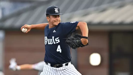 May 10, 2023: The Rice Owls host University of Houston Cougars in game 3 of the Silver Glove Series at Reckling Park in Houston, Texas.   (Mandatory Credit: Maria Lysaker | Rice Athletics)