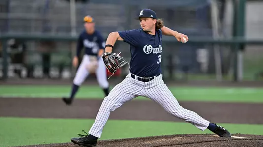 May 10, 2023: The Rice Owls host University of Houston Cougars in game 3 of the Silver Glove Series at Reckling Park in Houston, Texas.   (Mandatory Credit: Maria Lysaker | Rice Athletics)