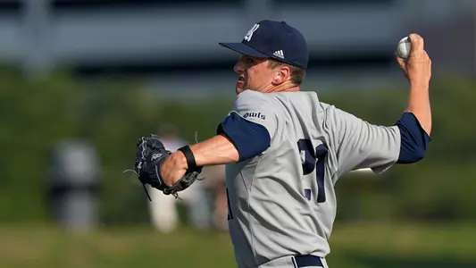 During a Conference USA tournament baseball game between DBU and RICE at Reckling Park, Wednesday, May 24, 2023, in Houston. (Mandatory Credit: Kevin M. Cox | CUSA)