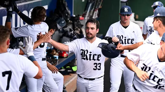 May 20, 2023: The Rice Owls host FIU Panthers for game 3 of the series at Reckling Park in Houston, Texas.   (Mandatory Credit: Maria Lysaker | Rice Athletics)