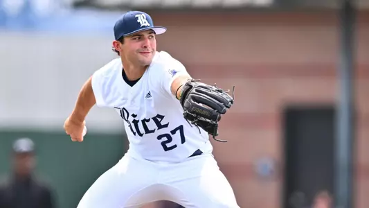 May 20, 2023: The Rice Owls host FIU Panthers for game 3 of the series at Reckling Park in Houston, Texas.   (Mandatory Credit: Maria Lysaker | Rice Athletics)