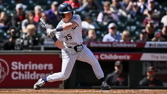 March 03, 2023: Game One of the Shriners College Classic of the game between Texas Tech Red Raiders and Rice Owls at Minute Maid Park, Houston, Texas.  (Mandatory Credit: Maria Lysaker | Rice Athletics)