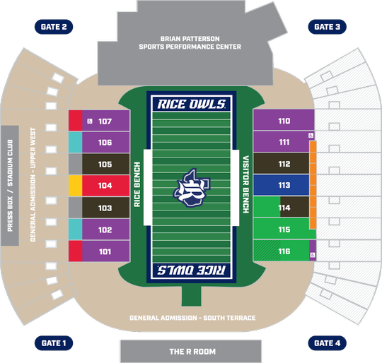 Rice Football Season Tickets Available for New Members - Rice