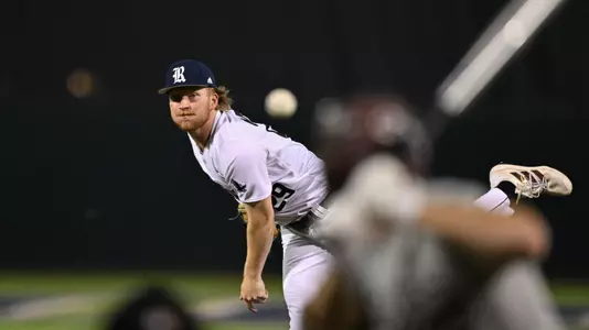 March 08, 2023: during the game between the Rice Owls and Texas A&M Aggies at Reckling Park in Houston, Texas.   (Mandatory Credit: Maria Lysaker | Rice Athletics)