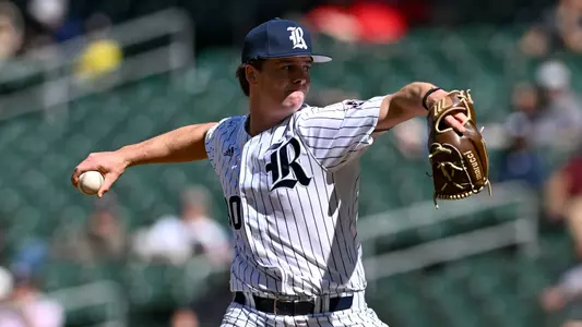 March 03, 2023: Game One of the Shriners College Classic of the game between Texas Tech and Rice Owls at Minute Maid Park, Houston, Texas.  (Mandatory Credit: Maria Lysaker | Rice Athletics)