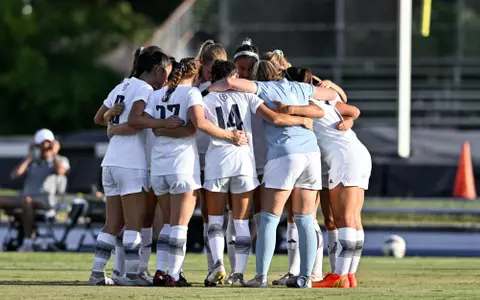 Rice Soccer Huddle 2023