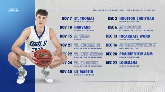 2023-24 MBB Non-Conference Schedule
