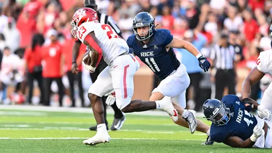 September 09, 2023, Houston, Texas, US: During the 47th Bayou Bucket game between the University of Houston Cougars and the Rice Owls at Rice Stadium. (Mandatory Credit: Maria Lysaker | Rice Athletics)