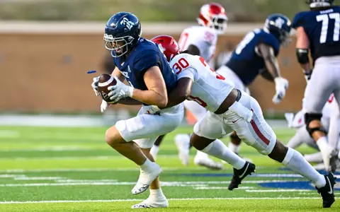 September 09, 2023, Houston, Texas, US: During the 47th Bayou Bucket game between the University of Houston Cougars and the Rice Owls at Rice Stadium. (Mandatory Credit: Maria Lysaker | Rice Athletics)