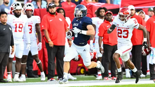 September 09, 2023, Houston, Texas, US: During the 42nd Bayou Bucket game between the University of Houston Cougars and the Rice Owls at Rice Stadium. (Mandatory Credit: Maria Lysaker | Rice Athletics)