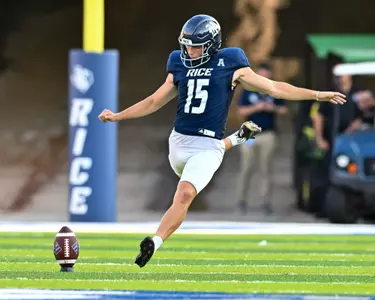September 09, 2023, Houston, Texas, US: During the 47th Bayou Bucket game between the University of Houston Cougars and the Rice Owls at Rice Stadium. (Mandatory Credit: Maria Lysaker | Rice Athletics)