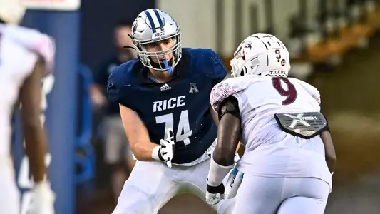 September 16, 2023, Houston, Texas, US: During the game between the Texas Southern Tigers and the Rice Owls at Rice Stadium. (Mandatory Credit: Maria Lysaker | Rice Athletics)