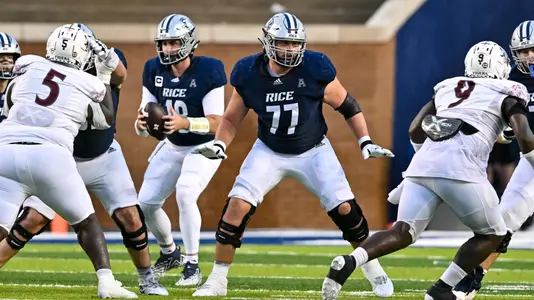 September 16, 2023, Houston, Texas, US: During the game between the Texas Southern Tigers and the Rice Owls at Rice Stadium. (Mandatory Credit: Maria Lysaker | Rice Athletics)