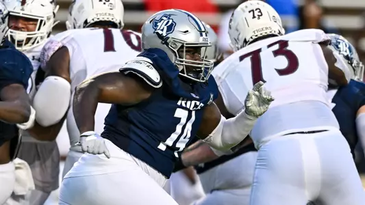 September 16, 2023, Houston, Texas, US: During the game between the Texas Southern Tigers and the Rice Owls at Rice Stadium. (Mandatory Credit: Maria Lysaker | Rice Athletics)