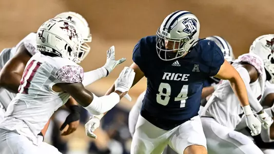 September 16, 2023, Houston, Texas, US: During the game between the Texas Southern Tigers and the Rice Owls at Rice Stadium. (Mandatory Credit: Maria Lysaker | Rice Athletics)