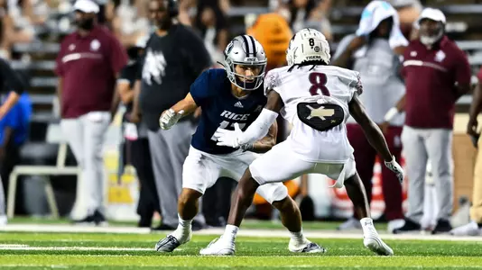 September 16, 2023, Houston, Texas, US: During the game between the Texas Southern Tigers and the Rice Owls at Rice Stadium. (Mandatory Credit: Maria Lysaker | Rice Athletics)