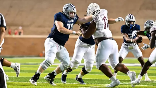 September 16, 2023, Houston, Texas, US: During the game between the Texas Southern Tigers and the Rice Owls at Rice Stadium. (Mandatory Credit: Maria Lysaker | Rice Athletics)