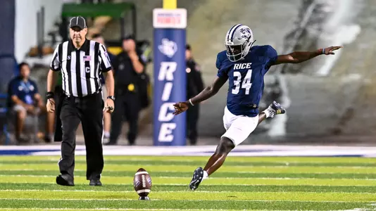 September 16, 2023, Houston, Texas, US: During the game between the Texas Southern Tigers and the Rice Owls at Rice Stadium. (Mandatory Credit: Maria Lysaker | Rice Athletics)