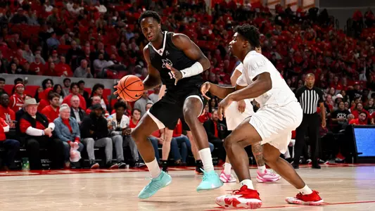 December 06, 2023: during the game against Clayton State Lakers at Tudor Fieldhouse, in Houston, Texas. Mandatory Credit: Maria Lysaker | Rice Athletics